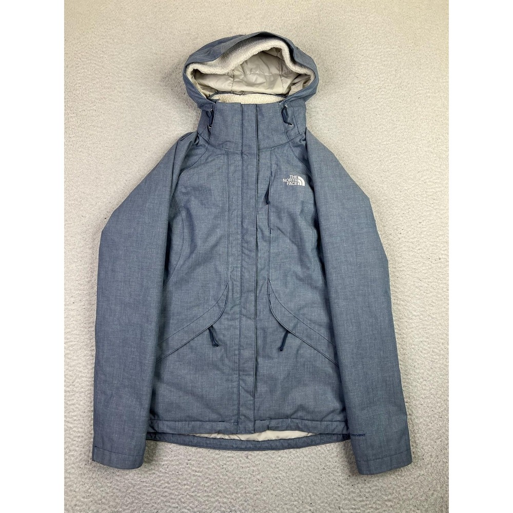 The North Face Jacket Womens Small Blue Inlux Insulated DryVent‎ Sherpa Lined